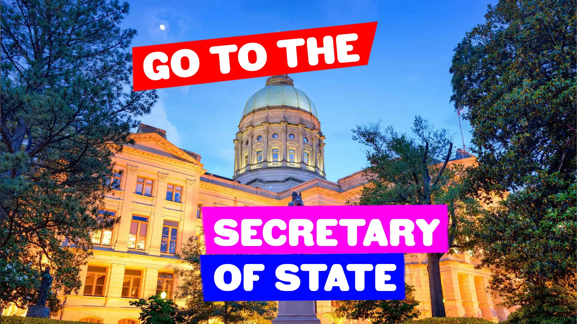 Go to the Secretary of State to Register the Business